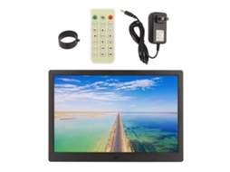 Quadro de Fotos Digital com tela Hd EOOCOO (reprodução de vídeos, grande capacidade)