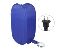 Laxiscreed Secadora De Roupas Mini Portátil, Plegável E Fácil De Usar, Ideal Para Casa, 110v, Cor Azul