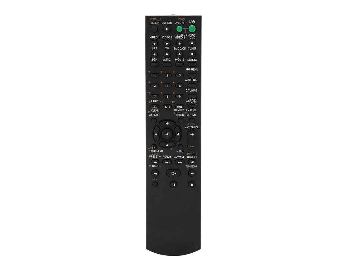 Controle Mali de Substituição para Sistema AV Sony, RMAAU019, RMAAU005, RMAAU013, RMAAU025