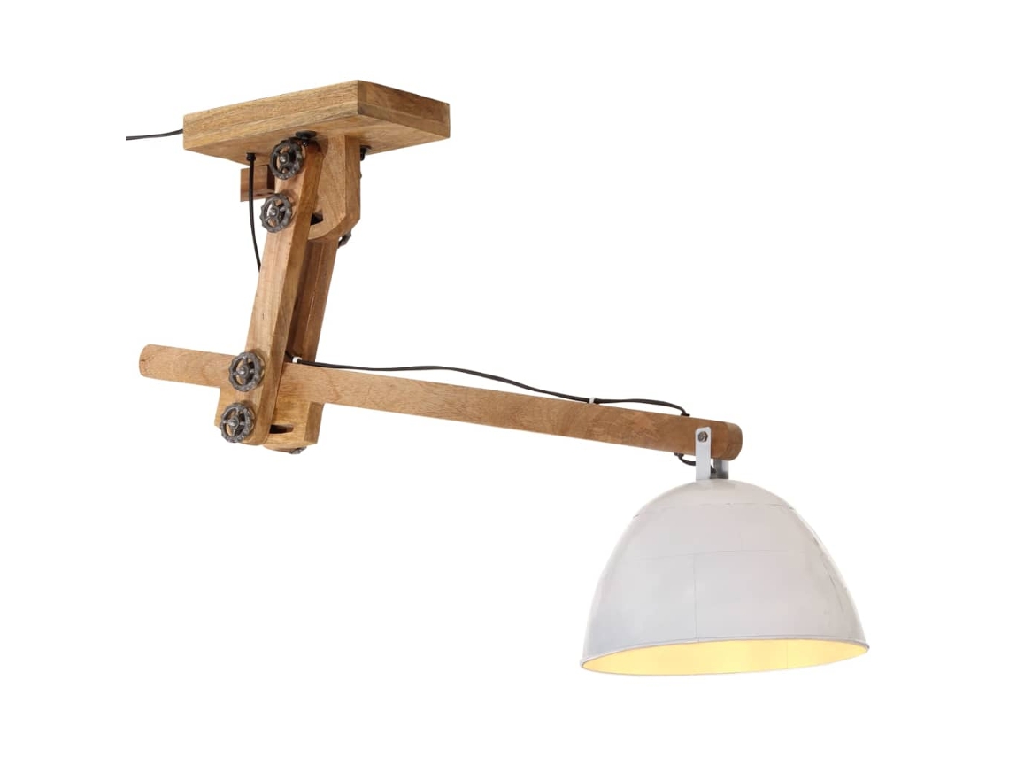 Vidaxl Candeeiro De Teto 25 W 105x30x65-108 Cm E27 Branco