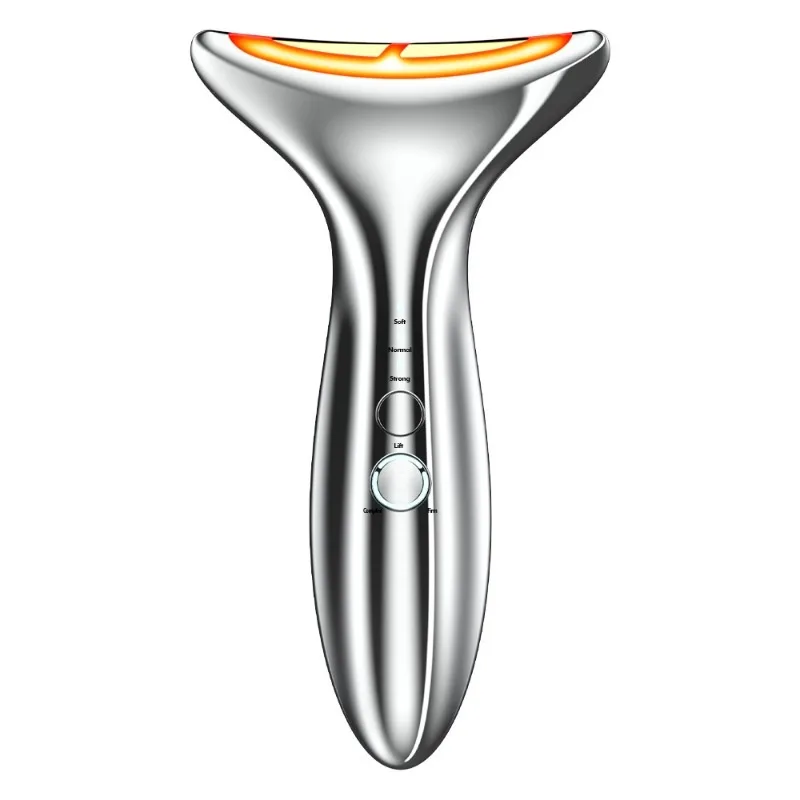 Massageador Portátil Para Rugas No Pescoço (prateado)