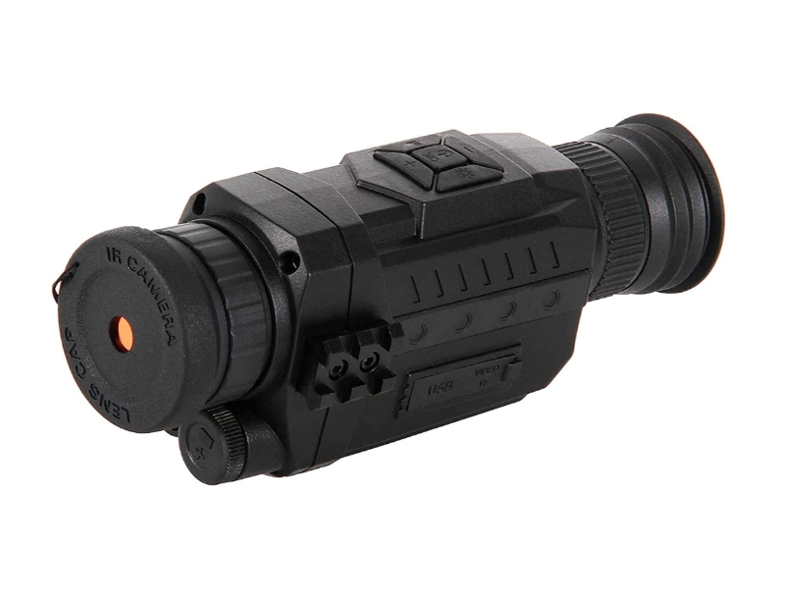 Monocular De Visão Noturna, Ao Ar Livre 5x35 Telescópio Monocular Digital De Visão Noturna Infravermelho De Visão Noturna Bestvite (preto)
