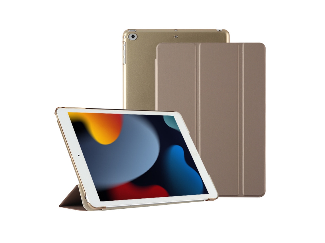 Capa Dourada Ultrafina Para Tablet Ipad Air De 11 Polegadas Modelo 2024/2025 Cor Universal. Yunzii