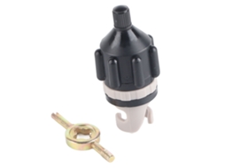 Adaptador de Bomba para Paddle Board Inflável Portátil para Tablas de Paddle e Botes de Goma Preto S/MARCA