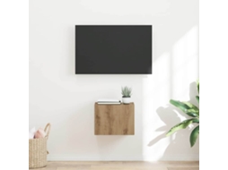 Vidaxl Armário De Tv De Parede 39 X 31 X 29,5 Cm Carvalho Artesanal