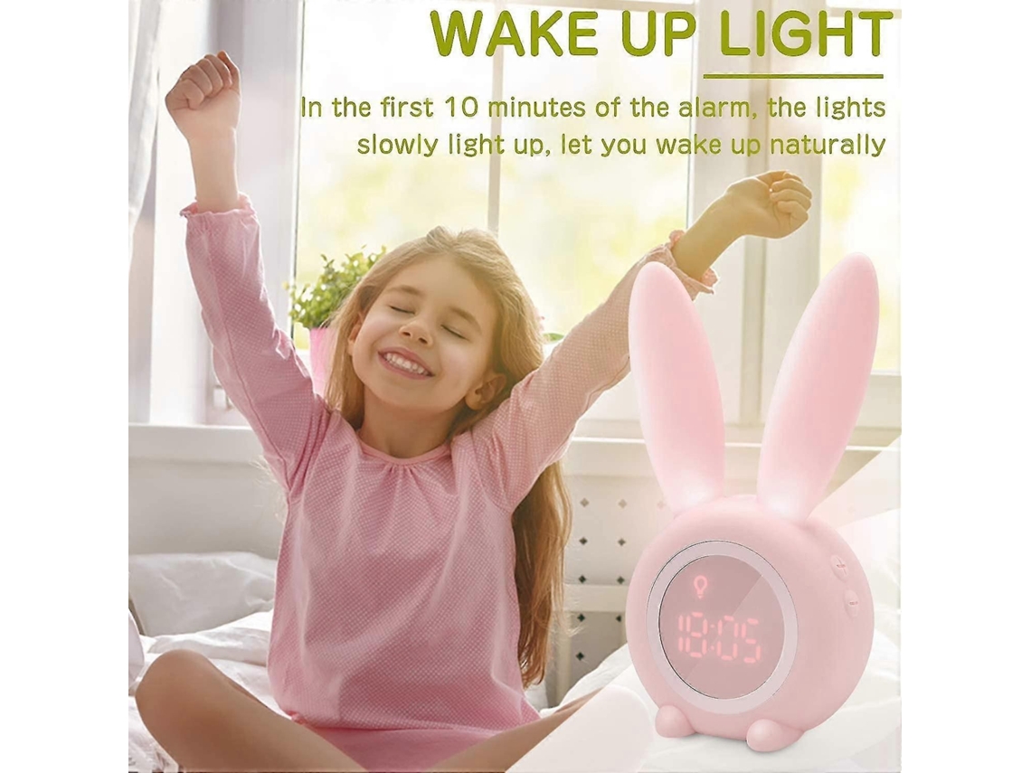 Relógio com Luz LED Digital e Luz Noturna GOKOCO