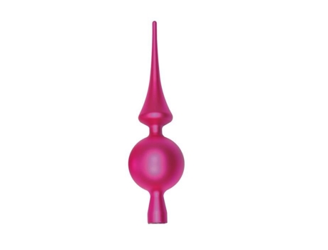 Cimier 1001kdo Rosa Mate 25 Cm Plástico Decoração De Natal