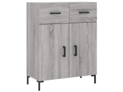Sideboard, Sideboards Vidaxl Cinzeto Madeira Processada (n/a)