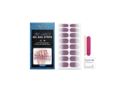 Conjunto de Adesivos Gel Coloridos para Unhas Sem Necessidade Lâmpada Uv, Fáceis Aplicar, Duradou Ros e Removíveis, Kit Man GOKOCO