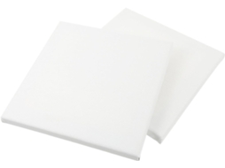 Conjunto 2 Molduras Plástico Branco Fotos Ideais Pintura Diy Delicadas Perfeitas Decoração Criação Artística GOKOCO