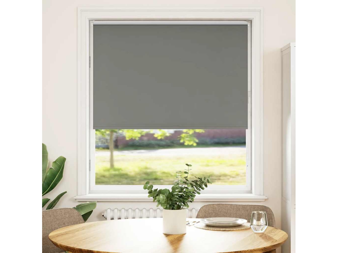 Vidaxl Persiana De Enrolar 95x130 Cm Largura Tecido 90,7 Cm Poliéster
