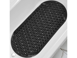 HEXINYIGJLY Tapete Antiderrapante para Banho 88x40cm Preto