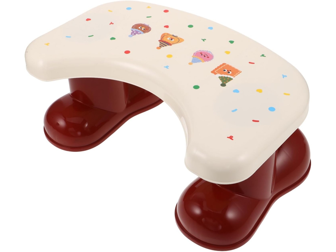 Banquinho de Banheiro para Meninos e Meninas, Resistente e Estável, CHABERLU