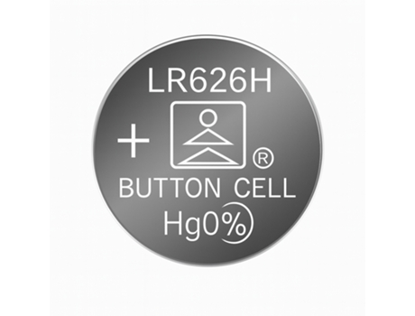 10x Pilhas Alcalinas Lr626h / 377a 1.5v Tianqiu Ag4 Silver