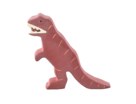 Mordedor de dinossauro T. Rex, brinquedo calmante para bebês, unidade única Tikiri