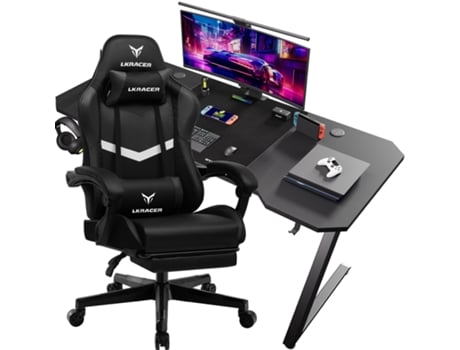 Cadeira Gamer Mesa Gamer Em Z, Ótima Combinação De Relação Qualidade Preço Gtplayer