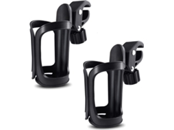 Porta copos AQUAFORGE, Conjunto de 2, 360°, Rotação, Liberação Rápida, para Ciclismo, Passeio e Uso Diário