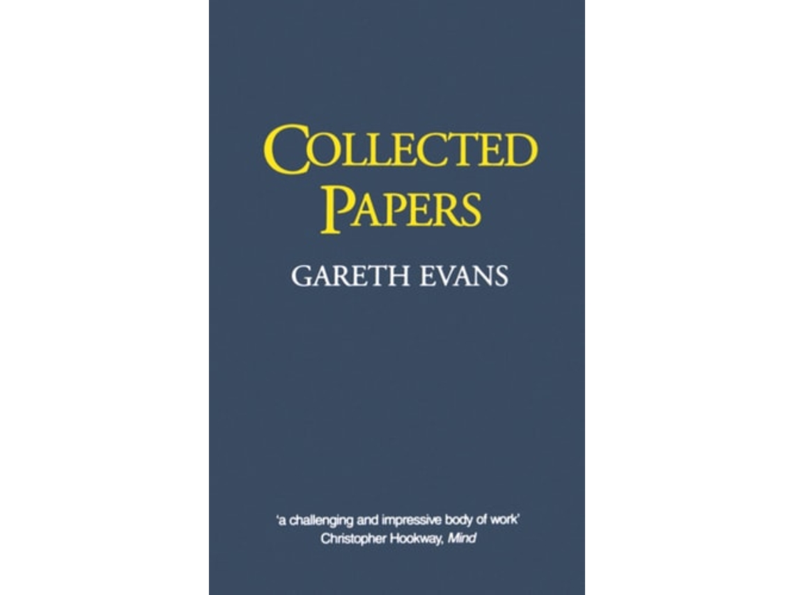 Livro Collected Papers de Gareth Evans (Inglês)