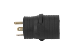 Adaptador De Plugue Rv Em Pvc: 30a Macho Tt 30p Para 50a Fêmea 14 50r Conector De Energia