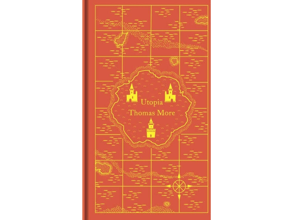 Livro Utopia de Thomas More (Inglês - Capa Dura)