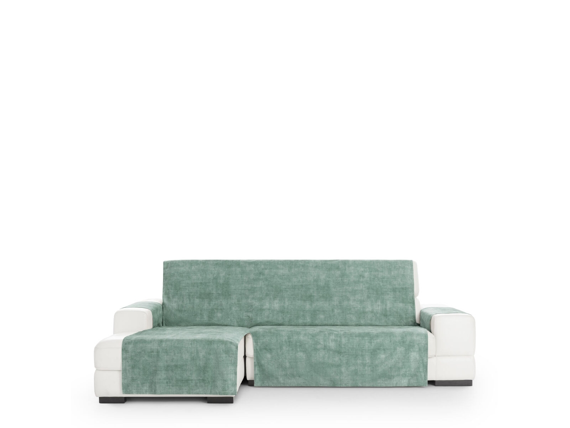 Capa para chaise longue de braço curto esquerdo EYSA TURIN Água-marinha 100 x 110 x 300 cm