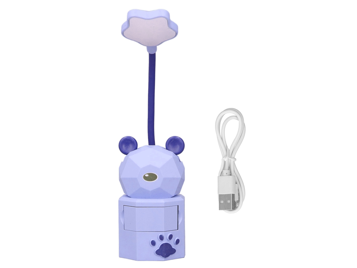 Luminária de Mesa Infantil com Design de Desenho Animado CHABERLU