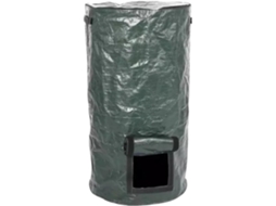 Saco Para Compostagem De Jardim Com Zíper, Alças Duplas, Dobrável,