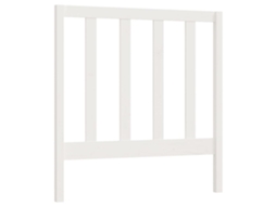 Bed Headboard, Bed Headboards Vidaxl Branco Madeira De Pinho (95 X 100 Cm)