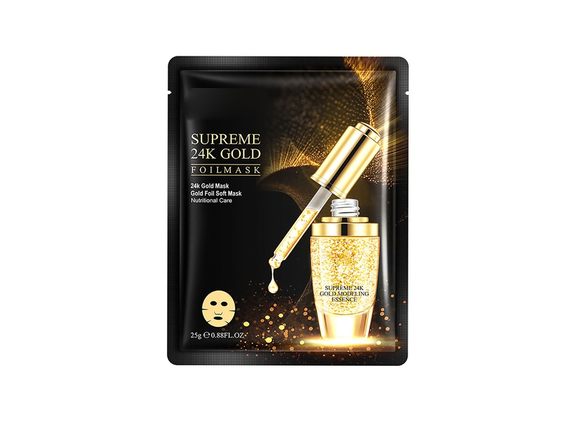 Máscara Facial De Ouro Com Hidratação E Promoção De Proteína Em Promoção