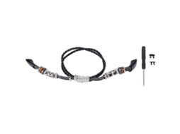 Pulseira de Couro Vintage para Honor 5 4 Pulseira de Relógio Retrô com Fivela Metálica