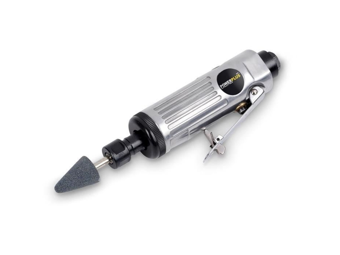 Conjunto de furadeiras pneumáticas Powerplus para mão direita com 5 discos