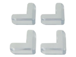 Canto De Mesa Adesivo 4,1 X 4,1 X 1,5 Cm Conjunto De 4 Metaltex