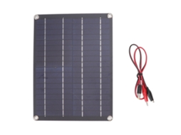 Painel Solar De 10w (design Fino E Leve, Portátil E Compacto)