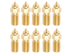 Bico De Extrusor De Latão Resistente A Alta Temperatura Para Impressora 3d Elegoo Neptune 4 E 4 Pro 10pcs