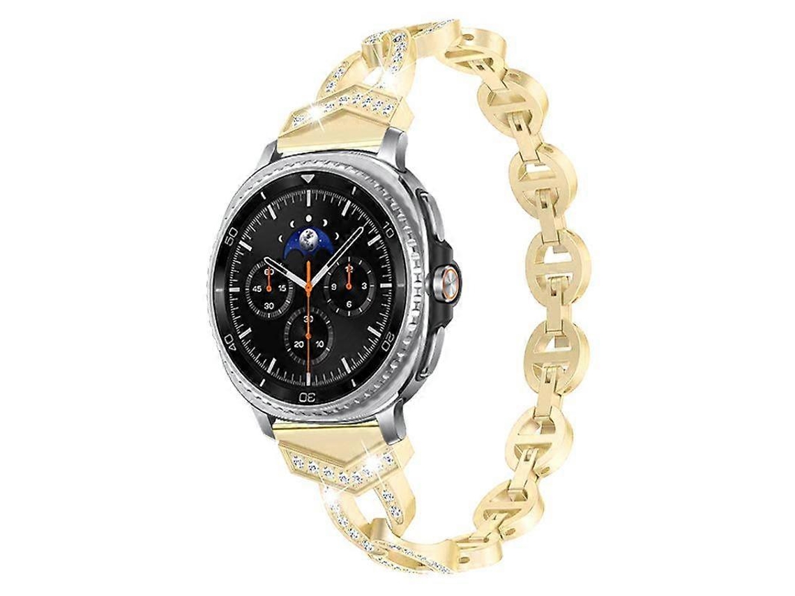 Pulseira De Relógio Xdfind Diamond Em Aço Inoxidável
