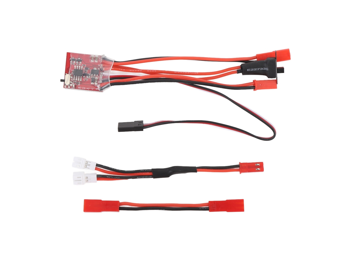 Mali controlador de Velocidade Esc para Carro Rc de 30a com Freio para Carros 1/32 1/24 1/18 de Motor Escovado