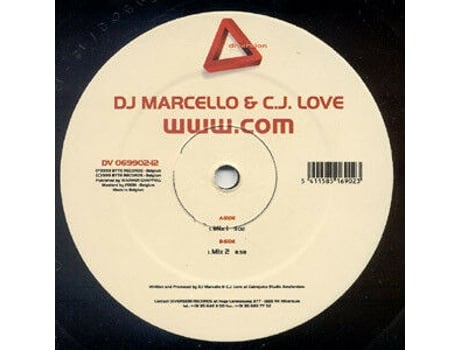 Vinil Wwwcom, Dj Marcello Cj Love Diversion