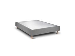 Sommier Rígido 20 Milano  Ash Pés Cônicos 2x 200 X 80 Cm Altura 35 Cm Indream
