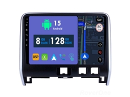 Auto Rádio Carro Bluetooth Autoradio 8GB RAM 128G ROM CarPlay Navegação GPS Ecrã Táctil RoverOne para Nissan Serena 5 V C27 2016-2021  