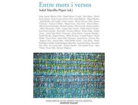 Livro Entre mots i versos de Literary Editor Isabel Marcillas Piquer (Espanhol)