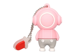 Pendrive Usb 2.0 Cartoon Rosa 32GB S/MARCA