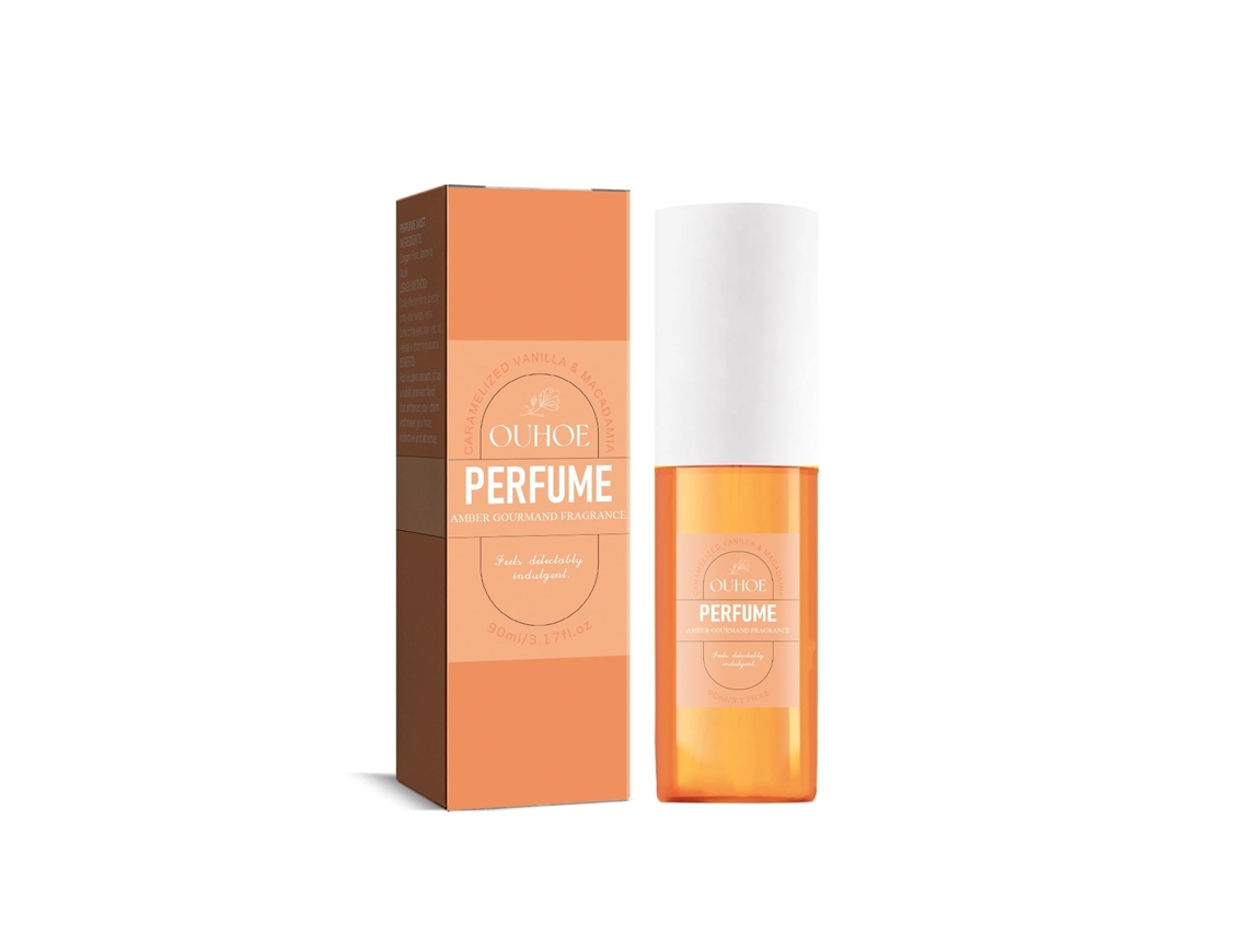 Perfume Ouhoe Laranja Brasil Feminino Fresco, Floral, Duradouro, Spray Corporal, Natural e Não Irritante, com LAXISCREED