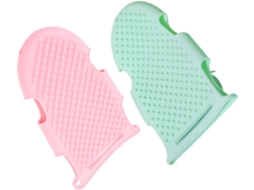 Conjunto Mobestech Com 2 Escovas Esfoliantes Corporais De Silicone Leves E Confortáveis, Acessórios Práticos Para Uso