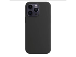 Capa Para Iphone 17 Air Preta Silicone Sólido Com Proteção Total Contra Quedas. Cor Sólida.