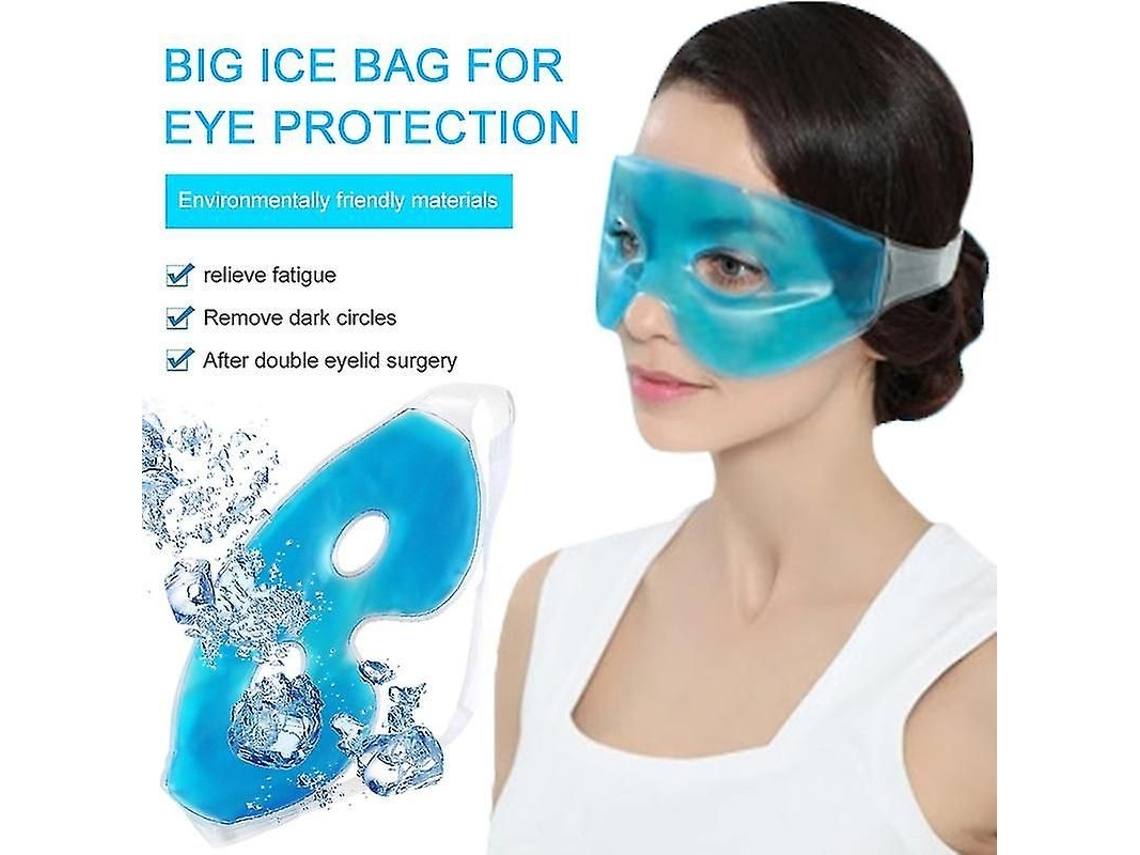 Máscara de Gelo Refrescante para os Olhos, Alivia a Fadiga, Remove Olheiras, Máscara Fria para Dormir, Refresca os Olhos. TAISHENGDA