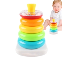 Brinquedo De Empilhar Para Bebês, Jogo Meninas A Partir 6 Meses