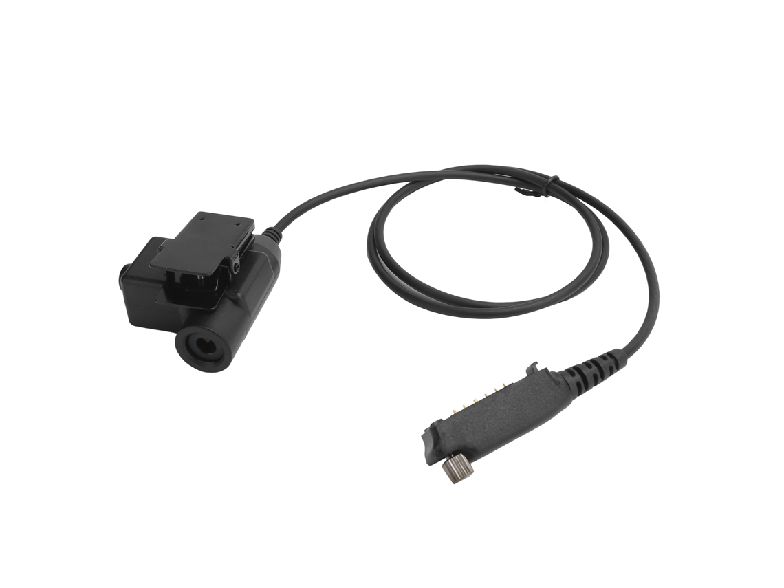 Adaptador De Fone De Ouvido Com Ptt U94 Para Sepura Stp8000/stp8030/stp8035/stp8038/stp8040