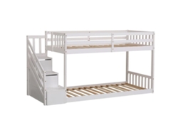 Beliche para crianças 190x90cm branco CELESTINA HAPPY GARDEN
