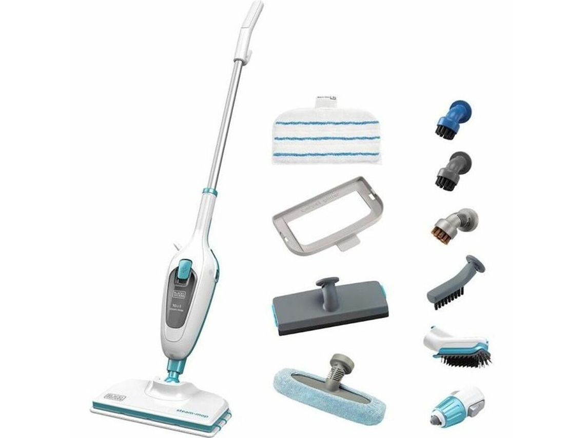 Esfregona a Vapor BLACK+DECKER Fsmh13E10-Qs (1300 W - 380 Ml)