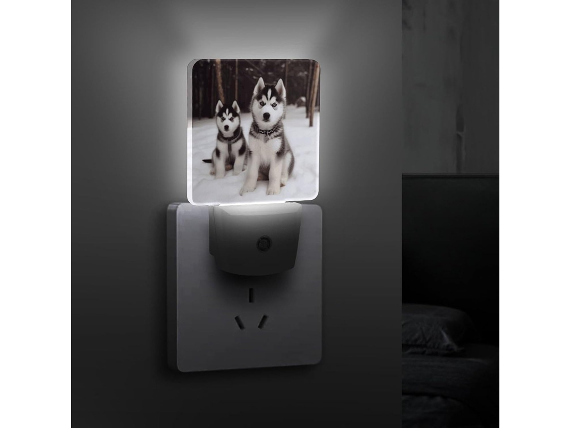 Luminária Noturna Com Sensor Crepuscular, Lâmpada Decorativa para Baixo Consumo Quarto, Banheiro, Cozinha, Escadas E